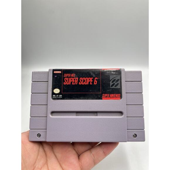 Super Scope 6 SNES Game (Super Nintendo Entertainment System, 1992) - Picture 1 of 4